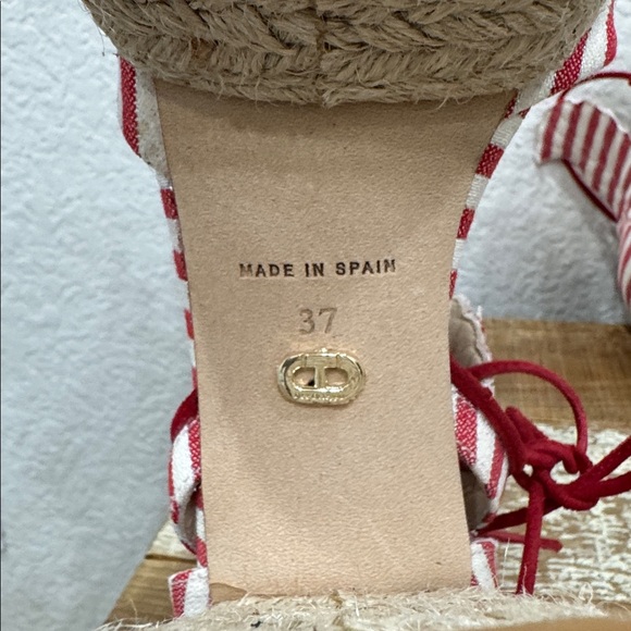 Dee Ocleppo Gaby Platform Espadrille Size 37 / 7 - Picture 6 of 7